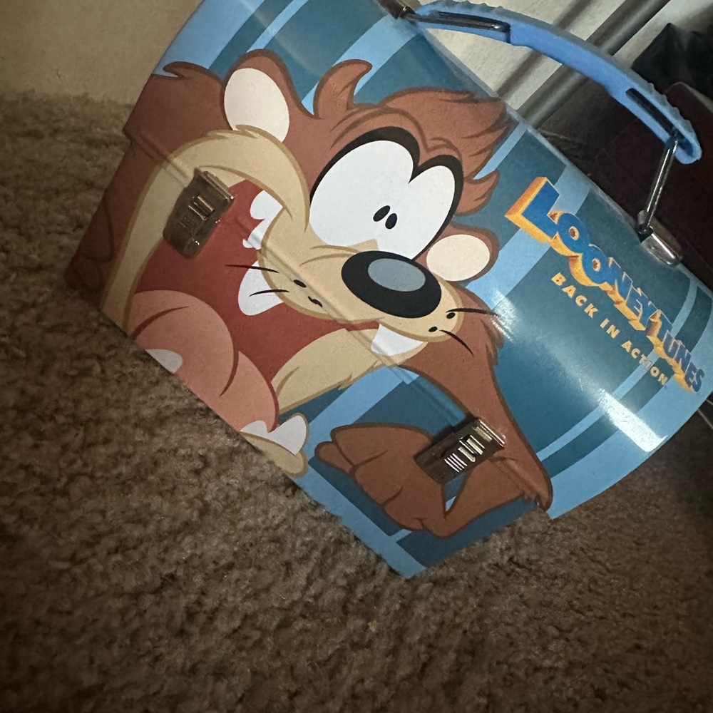 Blue and Brown Kitchen Food Storage Container